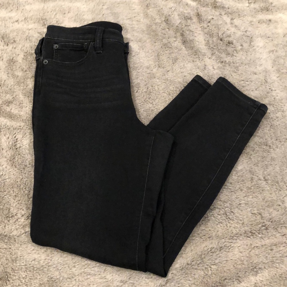 J.Crew Black High-Rise Skinny Jean